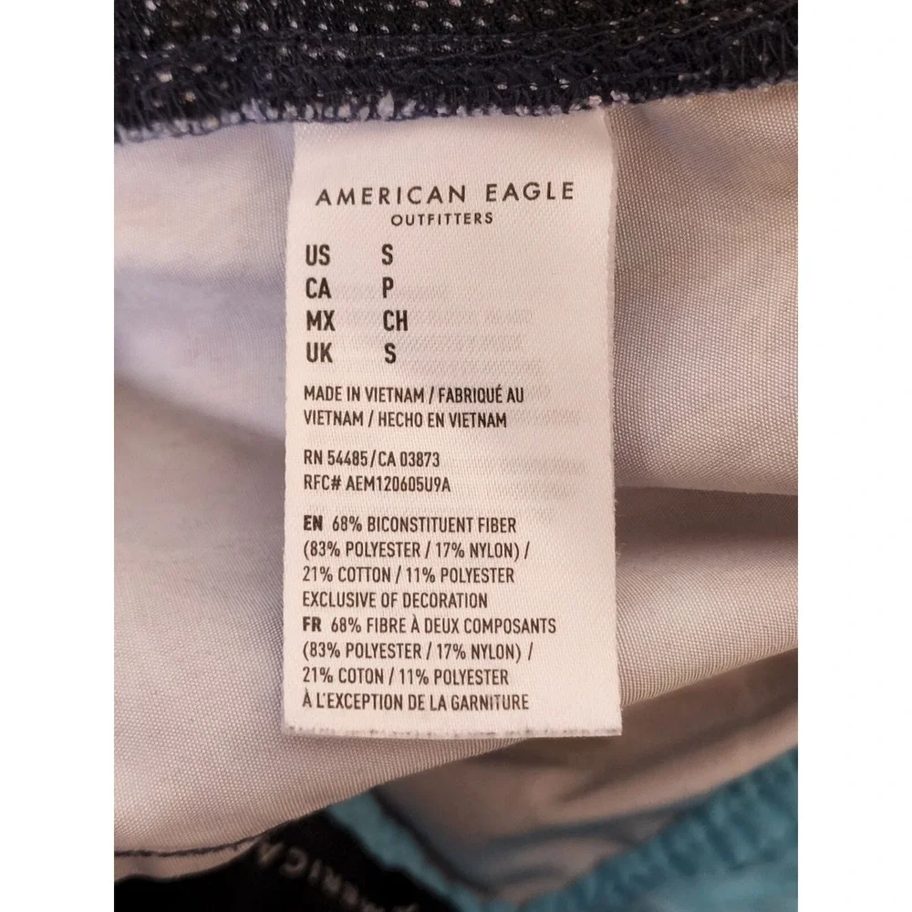 American Eagle Outfitters Men's Small Palm Board Shorts‎ Linerless Swim Trunks